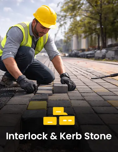interlock kerb stone